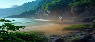 麻豆tv生活写实系列新片封面，自然光线下厨房场景，演员正在做饭，画面色调温暖日常
